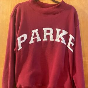 Parke Valentine’s Drop Burgundy Mockneck L/XL